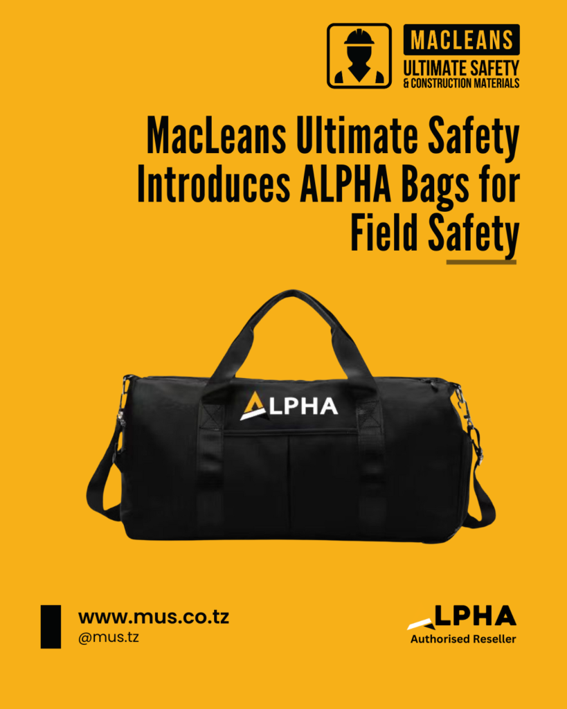 MacLeans Ultimate Safety Introduces Innovative ALPHA Bag